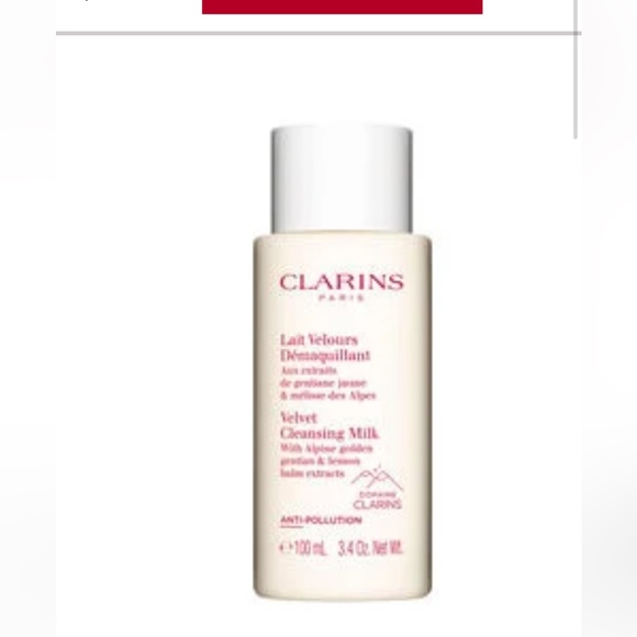 NEW 4x50ml TRAVEL SIZE CLARINS VELVET CLEANSING MILK BUNDLE - Picture 3 of 6